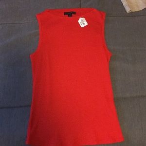 Red J. Crew women’s top. NWT